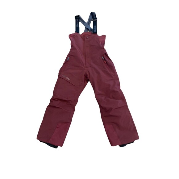 Marmot Kids Rosco Bib Overalls Snow Skiing Waterproof Insulated Size Small - Picture 1 of 10